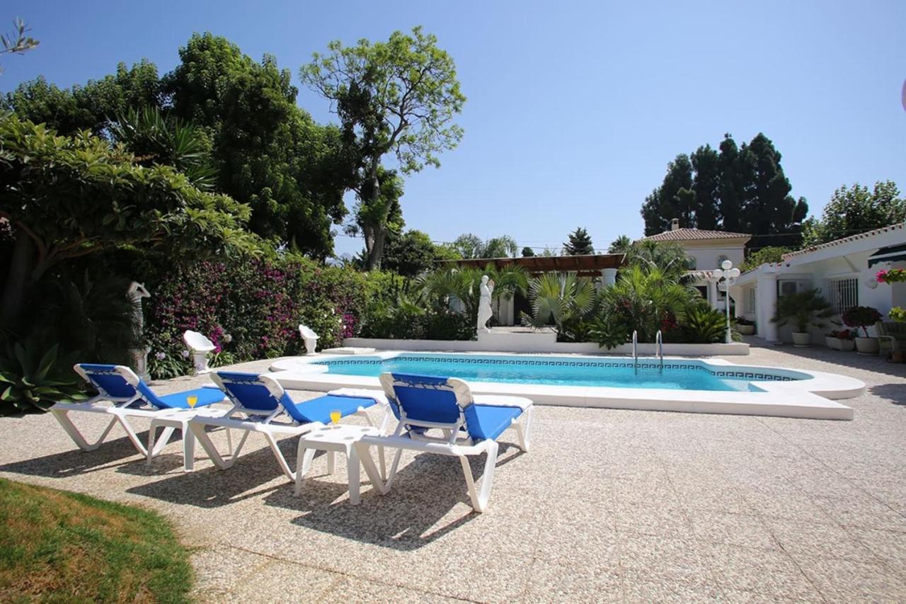 Exclusive Villa Las Palmeras Puerto Banus With Heated Private Swimming Pool, Marbella, Spain Exterior photo